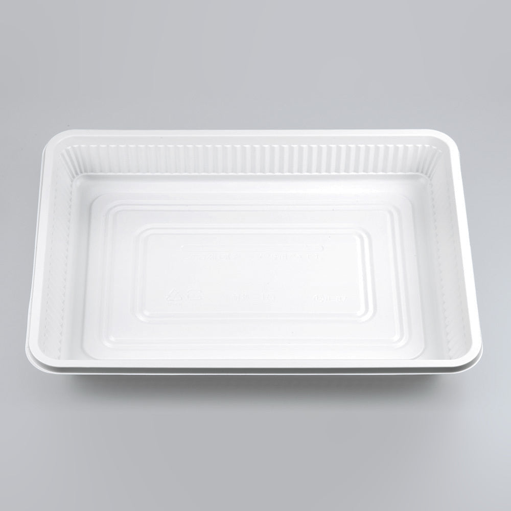 弁当容器 耐熱-10 ホワイト本体（B）