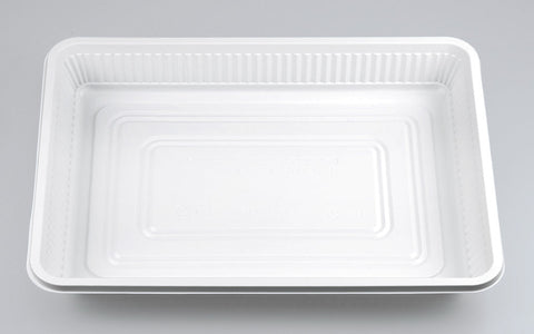 弁当容器 耐熱-10 ホワイト本体（B）