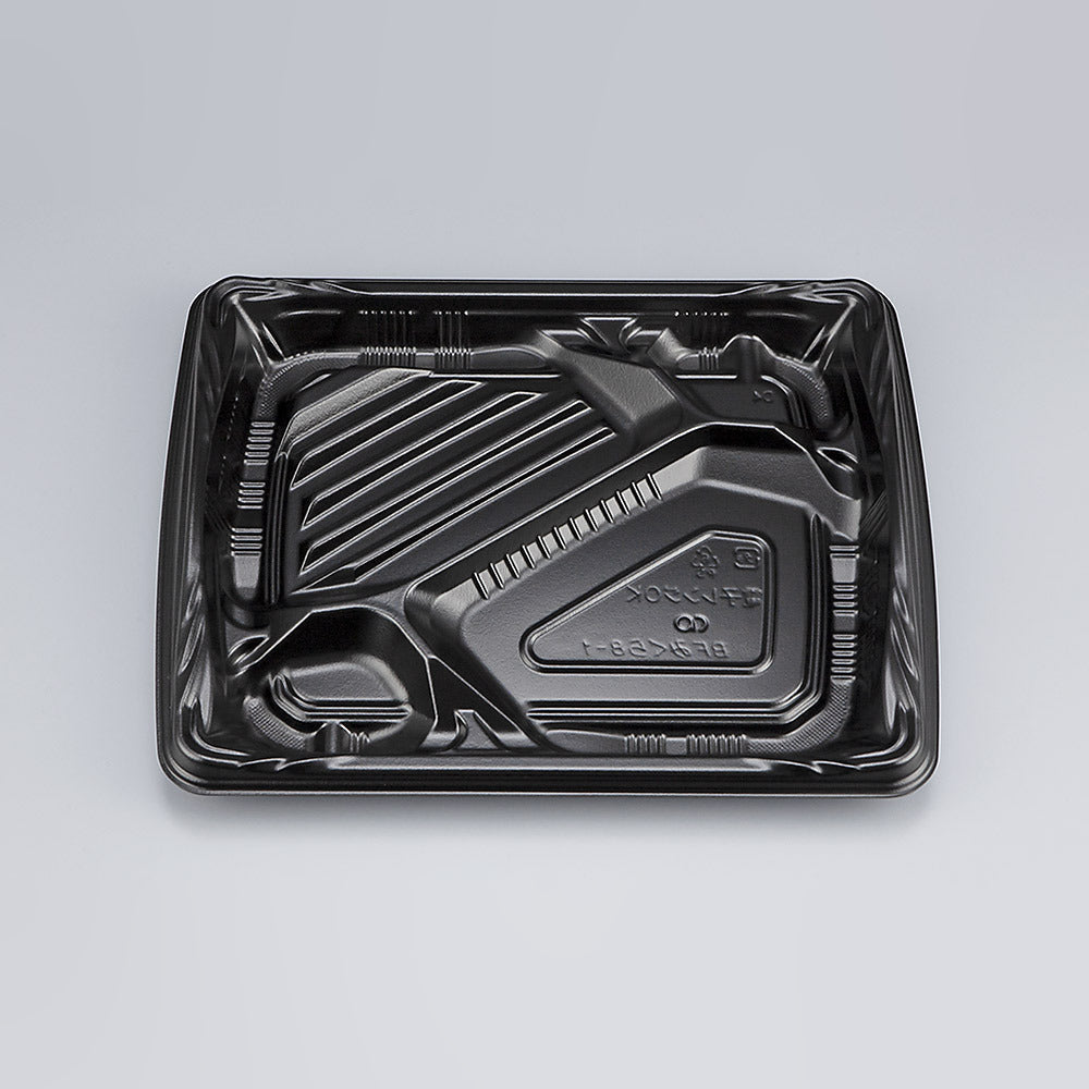 弁当容器 BFみくら8-1 黒本体