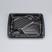 弁当容器 BFみくら8-1 黒本体