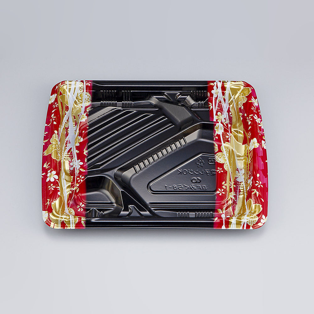 弁当容器 BFみくら8-1 春菜赤本体