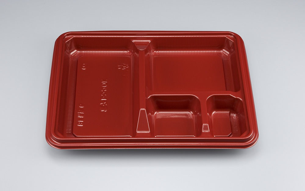 弁当容器 BF弁当6 赤本体