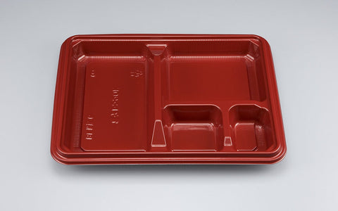 弁当容器 BF弁当6 赤本体