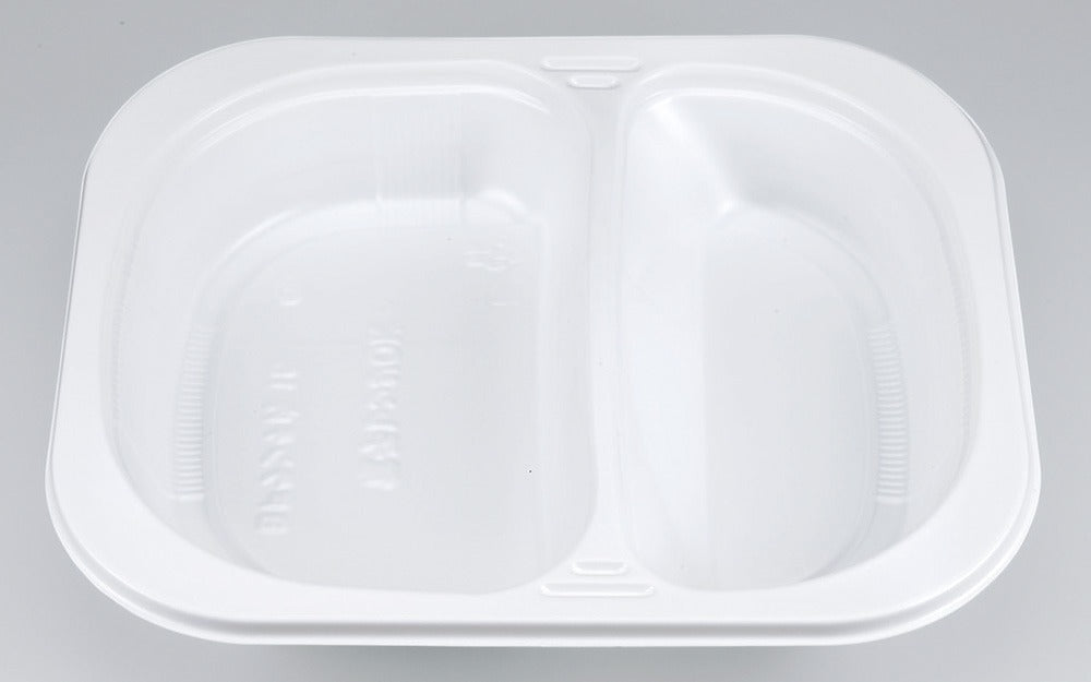 カレー容器 BFランチ内15 ホワイト本体