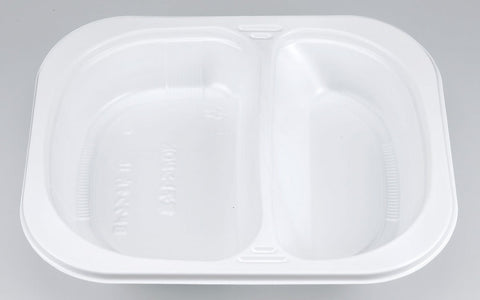 カレー容器 BFランチ内15 ホワイト本体