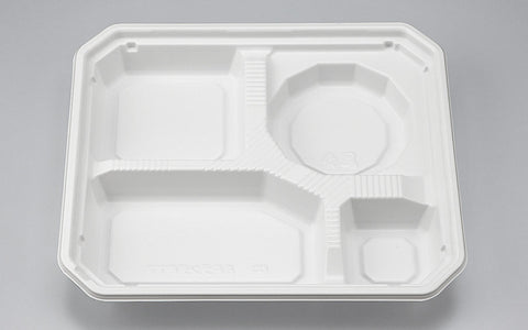 弁当容器 BFランチ内77 ホワイト本体