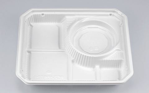 弁当容器 BFランチ内77-1 ホワイト本体