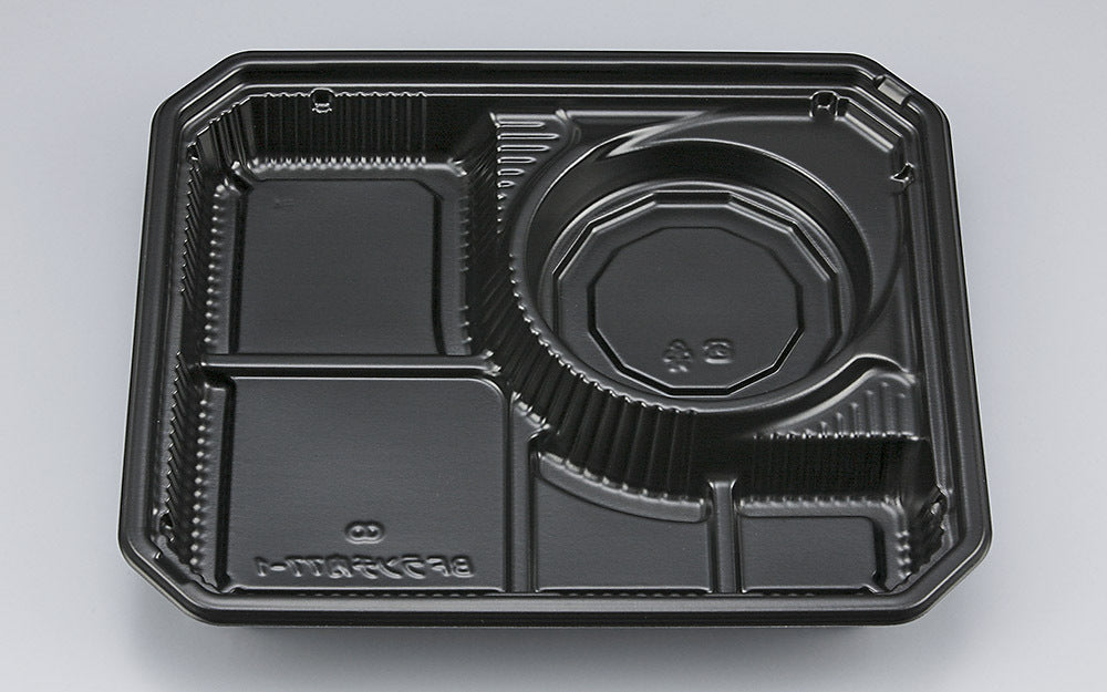 弁当容器 BFランチ内77-1 黒本体