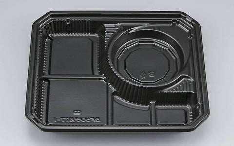 弁当容器 BFランチ内77-1 黒本体