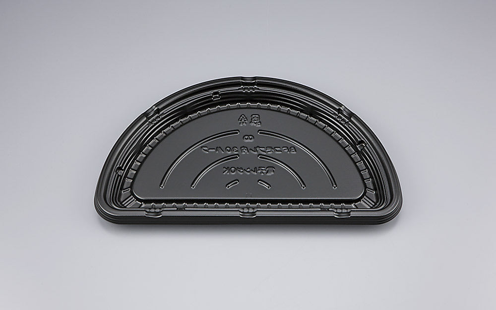 惣菜容器 BFコモプレ内30 ハーフ黒本体