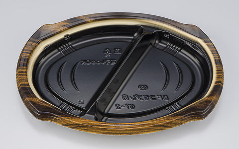 惣菜容器 BFコモプレ内67-2 ウッドC本体