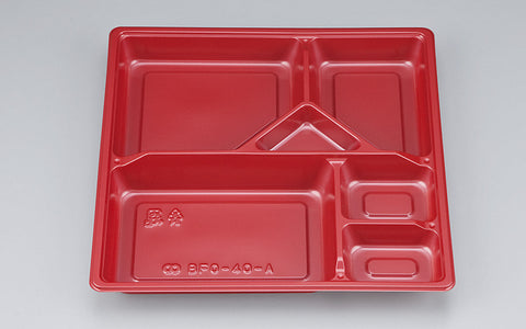 弁当容器 BFO-40-A 赤BS