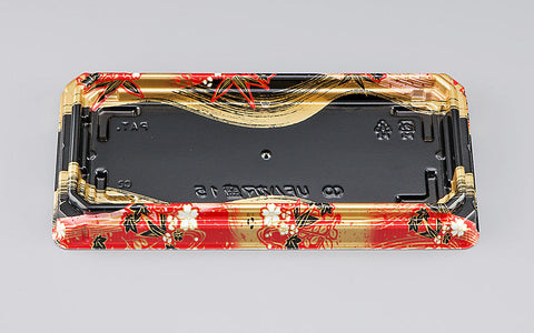 寿司容器 UFハカマ盛15 花京香本体（N）