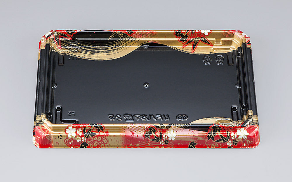 寿司容器 UFハカマ盛25 花京香本体（N）