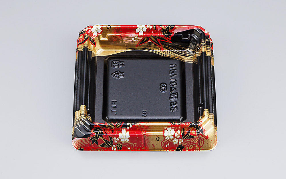 寿司容器 UFハカマ盛52 花京香本体（N）