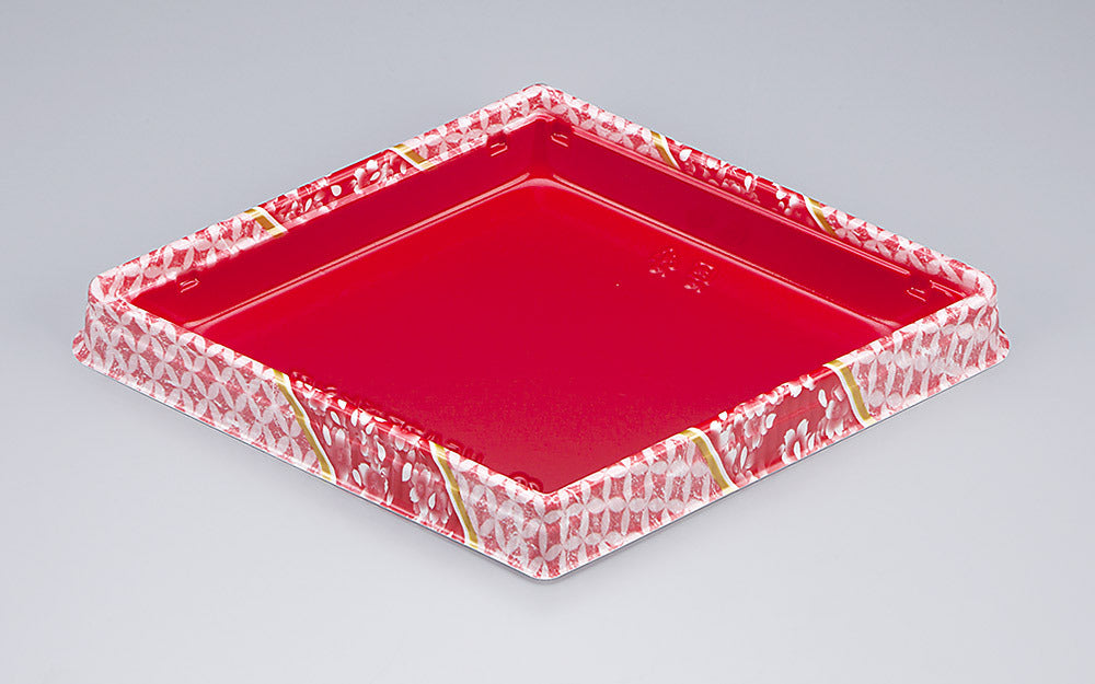 寿司容器 UFハカマ折ヒシ中 花織セット（N）