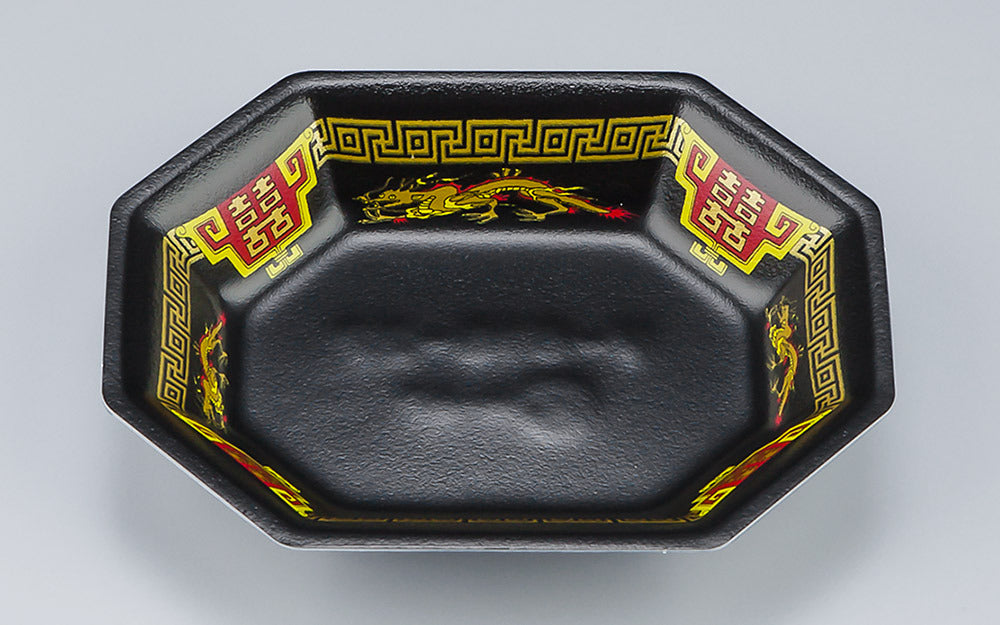 惣菜容器 V-616-27 飛龍黒