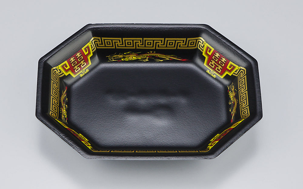 惣菜容器 V-618-27 飛龍黒