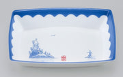 刺身容器 VP-5 山水（外白）
