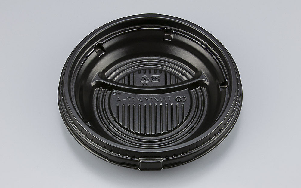 丼・重 TNパイン17-A 黒中皿