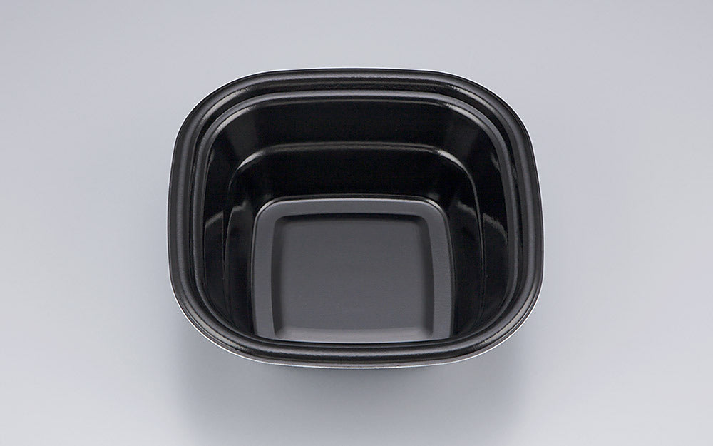 丼・重 TN角丼17 黒本体