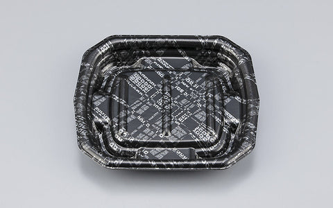 惣菜容器 TNデリカ内15D モダン黒本体