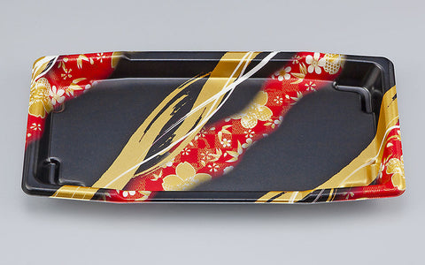 寿司容器 SF舟12 春菜赤本体