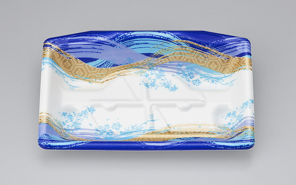 刺身容器 SFサシミ53 青清水本体