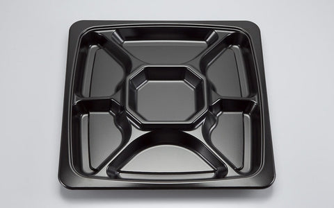 オードブル容器 SFオードブル角40 黒本体