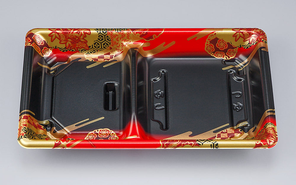 弁当容器 SF弁当57 華雲赤本体