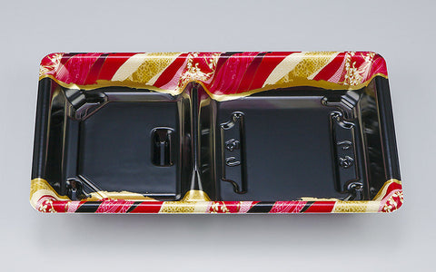 弁当容器 SF弁当57 豊潤赤本体