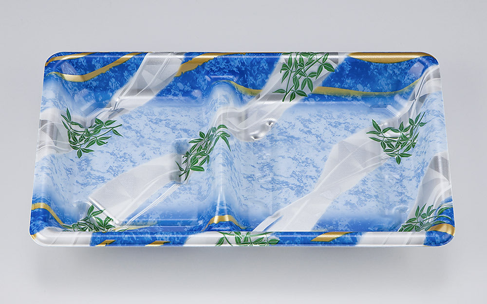 弁当容器 SF弁当57 爽銀青本体