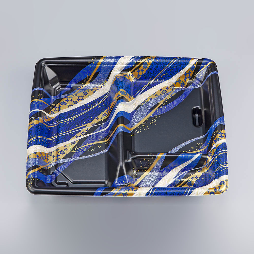 弁当容器 SF弁当64 織潮青本体