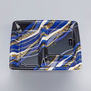 弁当容器 SF弁当64 織潮青本体