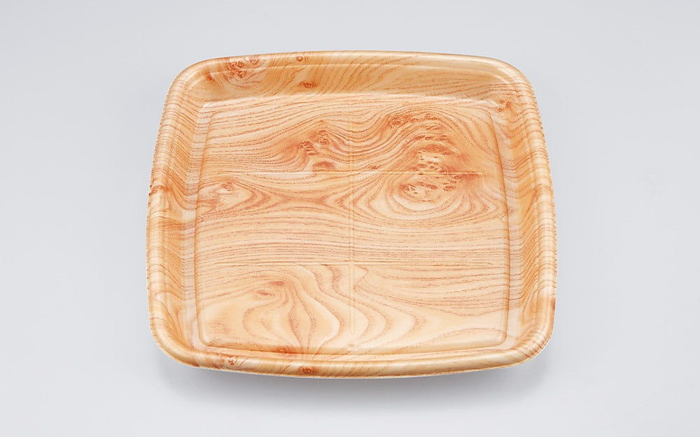 寿司桶 SF角浅桶2 にれ本体