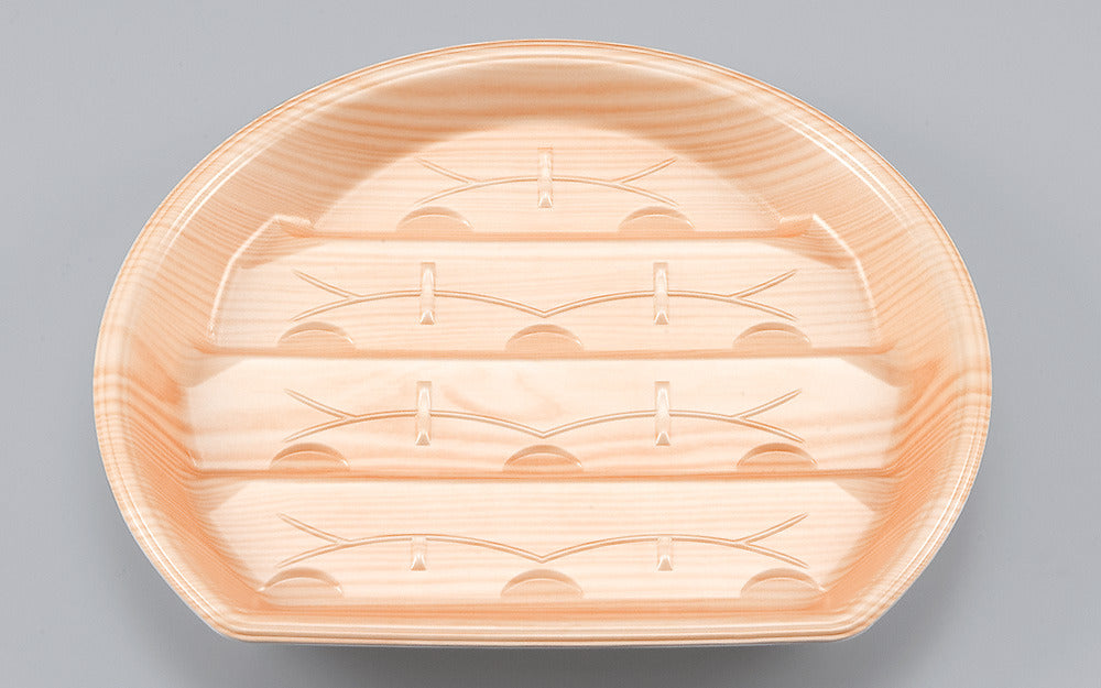 精肉容器 SFプレート半月20 松本体