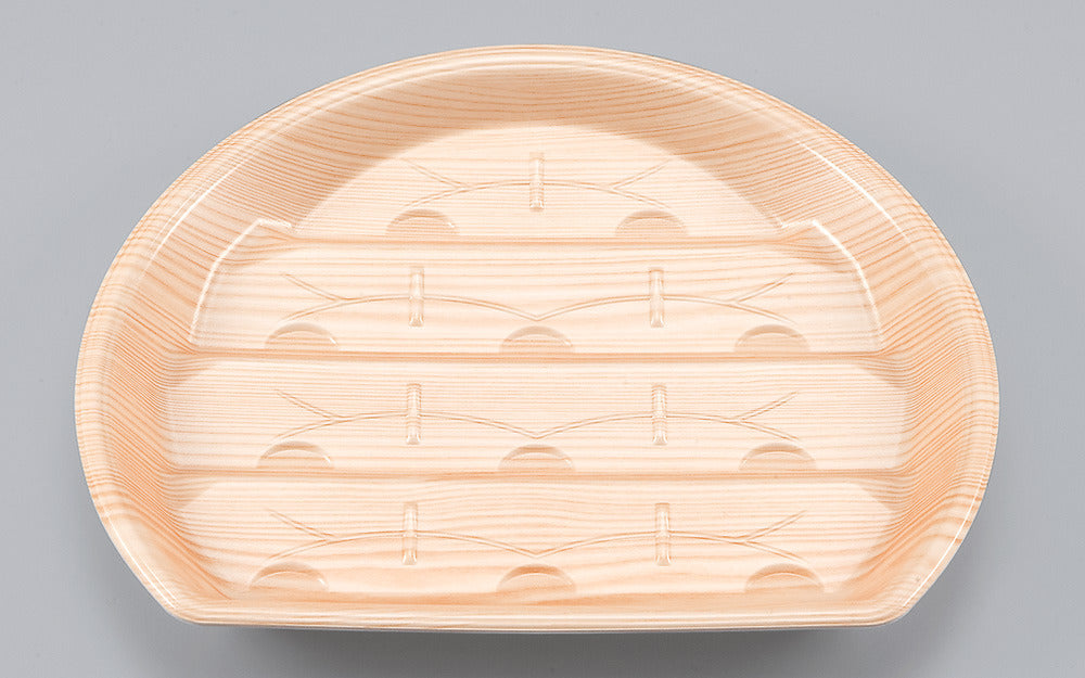 精肉容器 SFプレート半月25 松本体