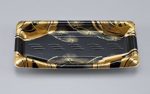 寿司容器 SFみね皿15 雅本体