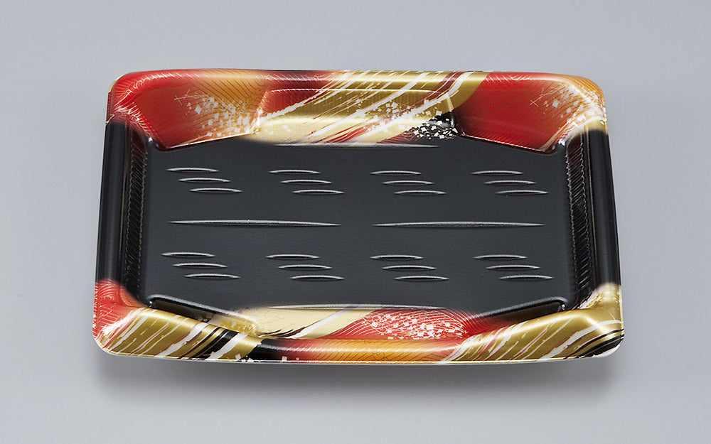 寿司容器 SFみね皿24 風雲赤本体