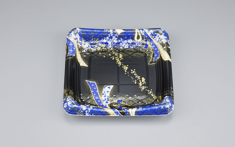 寿司桶 SFシャチ盛185 結び舞青本体