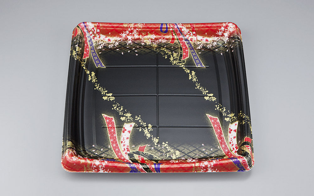 寿司桶 SFシャチ盛275 結び舞赤本体