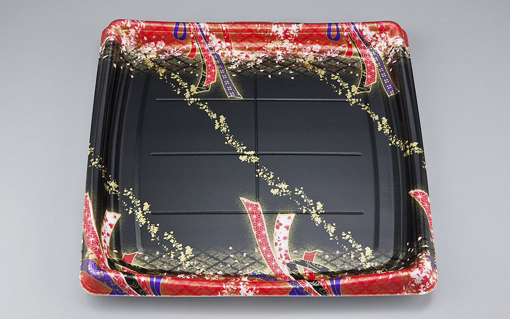 寿司桶 SFシャチ盛310 結び舞赤本体