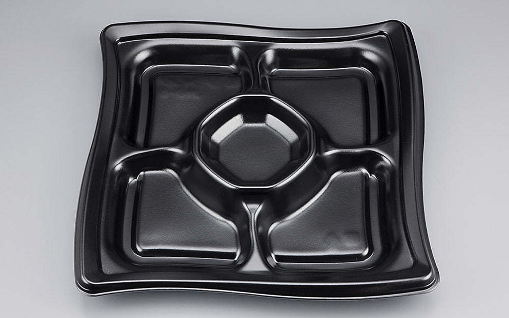 オードブル容器 SFウイング310-5 黒本体