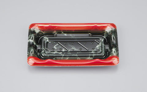 寿司容器 SF港13 大理石赤本体