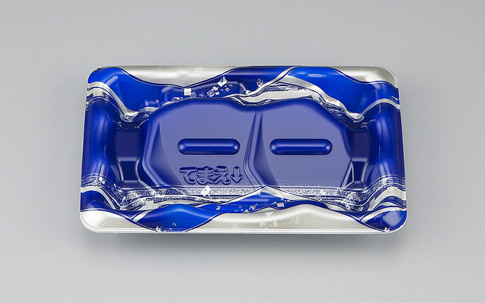 刺身容器 SF磯浜1L 涼月銀本体