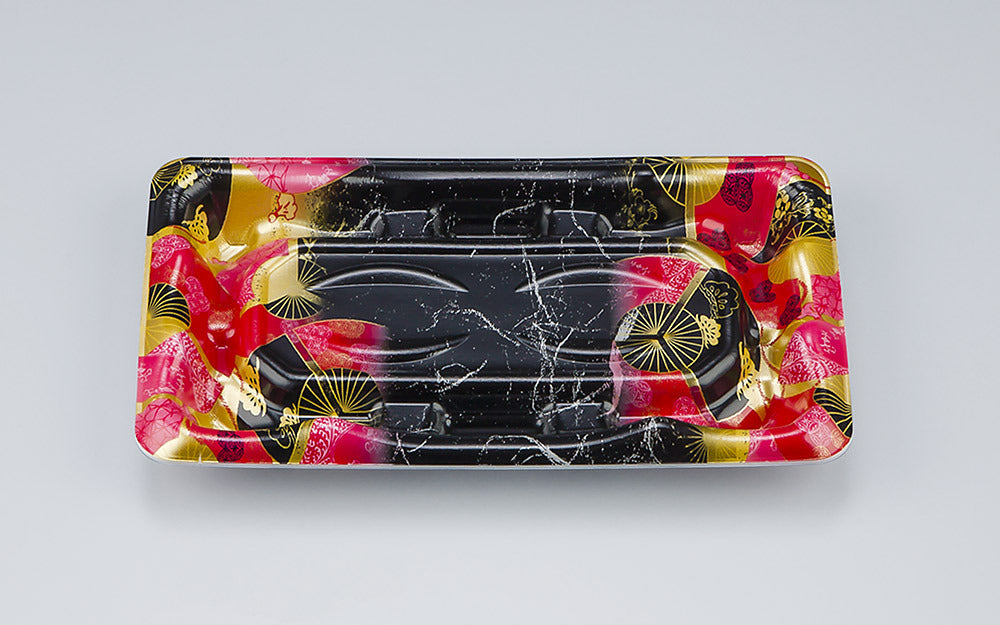 刺身容器 SF磯浜2平 吉祥扇本体