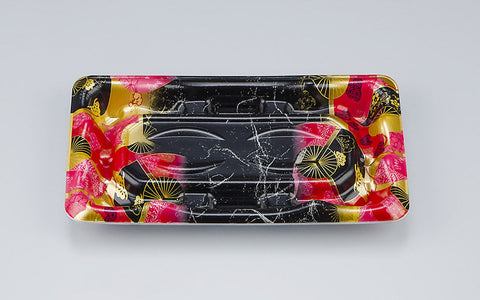 刺身容器 SF磯浜2平 吉祥扇本体