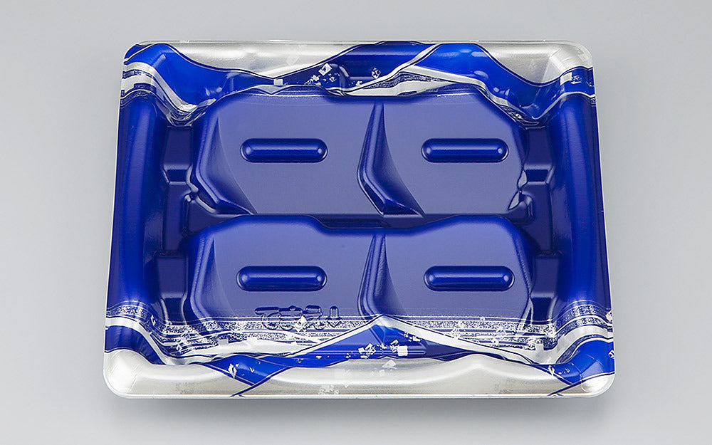 刺身容器 SF磯浜4L 涼月銀本体