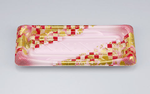 寿司容器 SFうま皿15 花雅桃本体