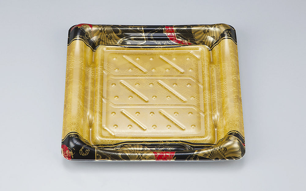 寿司容器 SFうま皿33 金祥扇本体